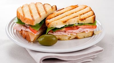 sandwich med skinke 
